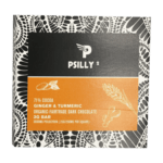 Psilly - Dark Chocolate Bar - Ginger & Turmeric | Shrooms For Sale Canada