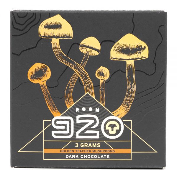 Room 920 – Mushroom Chocolate Bar - Dark Chocolate - 3 Grams | Shrooms For Sale Canada