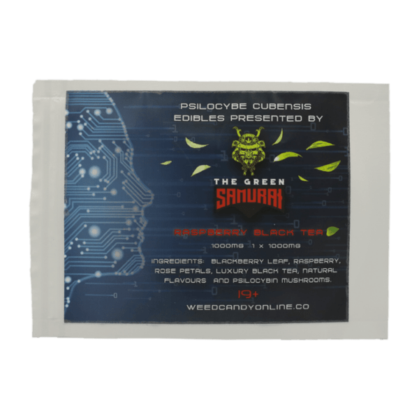 The Green Samurai - Raspberry Black Tea - 1000mg | Shrooms For Sale Canada