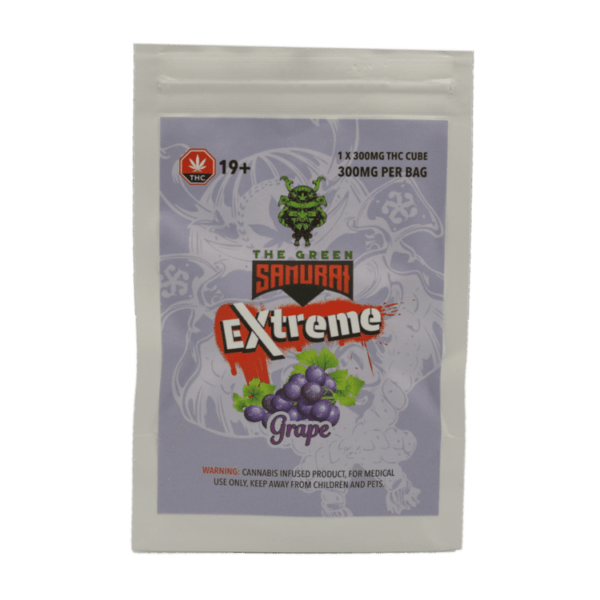 Green Samurai Extreme - Grape Gummy 300mg THC | Shrooms For Sale Canada