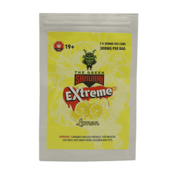 Green Samurai Extreme - Lemon Gummy 300mg THC | Shrooms For Sale Canada