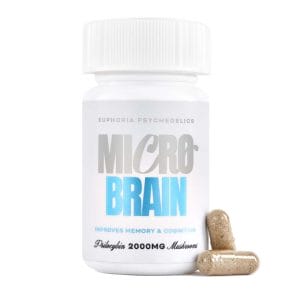 Euphoria Psychedelics – Micro Brain Capsules - (100mg X 20 Capsules) | Shrooms For Sale Canada